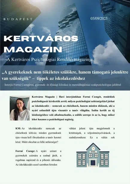 Kertváros Magazin – 2025. szeptember 5.