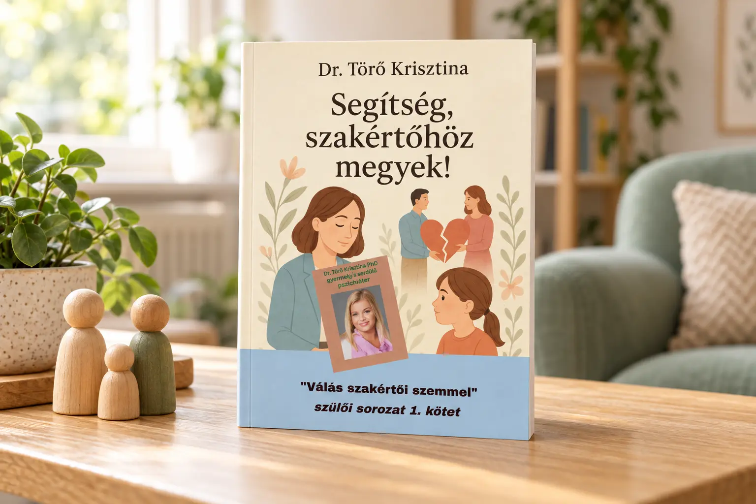 Dr. Törő Krisztina – Segítség, szakértőhöz megyek! című könyv borítója